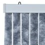 Silver chenille mosquito net curtain 90x200 cm by , Mosquito nets for windows - Ref: Foro24-315139, Price: 60,86 €, Discount: %