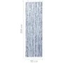 Cortina mosquitera plateada chenilla 90x200 cm de , Mosquiteras para ventanas - Ref: Foro24-315139, Precio: 68,01 €, Descuent...