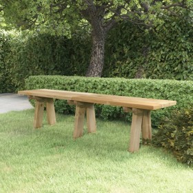 Gartenbank aus massivem imprägniertem Kiefernholz 160 cm von , Gartenbänke - Ref: Foro24-318174, Preis: 72,06 €, Rabatt: %