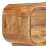 Mesita de noche de madera maciza de mango 43x30x58 cm en Mesitas de noche | Comprar online en Foro24