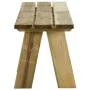 Gartenbank aus massivem imprägniertem Kiefernholz 160 cm von , Gartenbänke - Ref: Foro24-318174, Preis: 69,39 €, Rabatt: %