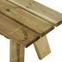 Gartenbank aus massivem imprägniertem Kiefernholz 160 cm von , Gartenbänke - Ref: Foro24-318174, Preis: 69,39 €, Rabatt: %