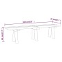 Gartenbank aus massivem imprägniertem Kiefernholz 160 cm von , Gartenbänke - Ref: Foro24-318174, Preis: 72,06 €, Rabatt: %