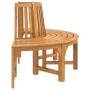Semicircular tree bench solid eucalyptus wood Ø160 cm by , garden benches - Ref: Foro24-319423, Price: 219,17 €, Discount: %