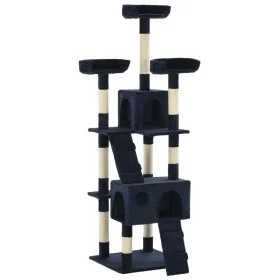 Rascador para gatos con poste de sisal 170 cm azul de vidaXL, Mobiliario para gatos - Ref: Foro24-170616, Precio: 110,61 €, D...