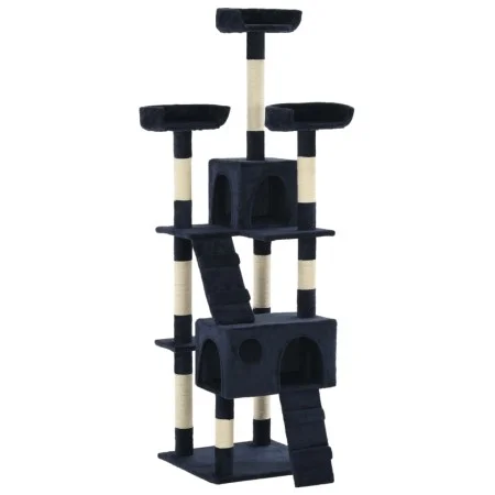 Katzenkratzbaum mit Sisalpfosten 170 cm blau von vidaXL, Katzenmöbel - Ref: Foro24-170616, Preis: 110,32 €, Rabatt: %