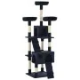 Rascador para gatos con poste de sisal 170 cm azul de vidaXL, Mobiliario para gatos - Ref: Foro24-170616, Precio: 110,32 €, D...
