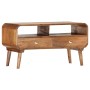 Mueble para TV de madera maciza de mango 90x35x47 cm en Muebles TV | Comprar online en Foro24