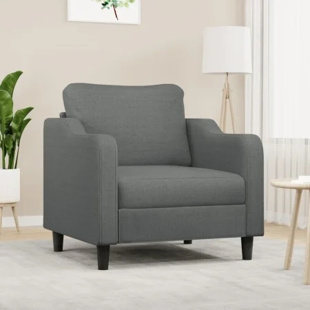 Sillón de tela gris oscuro 60 cm de , Sofás - Ref: Foro24-359344, Precio: 192,80 €, Descuento: %