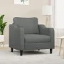 Sillón de tela gris oscuro 60 cm de , Sofás - Ref: Foro24-359344, Precio: 192,80 €, Descuento: %