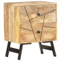 Mesita de noche de madera maciza de mango 40x30x50 cm en Mesitas de noche | Comprar online en Foro24
