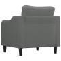 Dunkelgrauer Stoffsessel 60 cm von , Sofas - Ref: Foro24-359344, Preis: 153,75 €, Rabatt: %