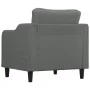 Sillón de tela gris oscuro 60 cm de , Sofás - Ref: Foro24-359344, Precio: 192,80 €, Descuento: %