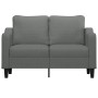 2-seater sofa in dark gray fabric 120 cm by , Sofas - Ref: Foro24-359352, Price: 204,61 €, Discount: %
