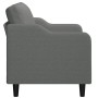 2-seater sofa in dark gray fabric 120 cm by , Sofas - Ref: Foro24-359352, Price: 204,61 €, Discount: %
