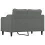 2-seater sofa in dark gray fabric 120 cm by , Sofas - Ref: Foro24-359352, Price: 203,50 €, Discount: %