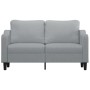 2 seater sofa in light gray fabric 140 cm by , Sofas - Ref: Foro24-359359, Price: 226,66 €, Discount: %