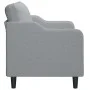 2 seater sofa in light gray fabric 140 cm by , Sofas - Ref: Foro24-359359, Price: 223,41 €, Discount: %