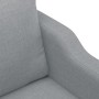 2-Sitzer-Sofa aus hellgrauem Stoff, 140 cm von , Sofas - Ref: Foro24-359359, Preis: 226,66 €, Rabatt: %
