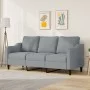 3-seater sofa in light gray fabric 180 cm by , Sofas - Ref: Foro24-359367, Price: 267,28 €, Discount: %