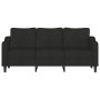 3-Sitzer-Sofa aus schwarzem Stoff, 180 cm von , Sofas - Ref: Foro24-359371, Preis: 242,93 €, Rabatt: %