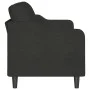 3-seater black fabric sofa 180 cm by , Sofas - Ref: Foro24-359371, Price: 262,78 €, Discount: %