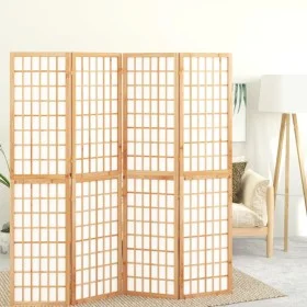Folding screen with 4 Japanese style panels 160x170 cm by , Room dividers - Ref: Foro24-352084, Price: 191,68 €, Discount: %