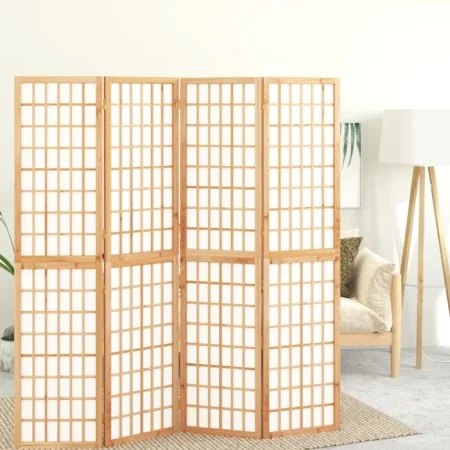 Folding screen with 4 Japanese style panels 160x170 cm by , Room dividers - Ref: Foro24-352084, Price: 191,68 €, Discount: %