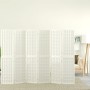 Folding screen with 6 panels white Japanese style 240x170 cm by , Room dividers - Ref: Foro24-352090, Price: 243,10 €, Discou...
