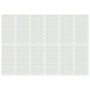 Paravent mit 6 Paneelen, weiß, japanischer Stil, 240 x 170 cm von , Raumteiler - Ref: Foro24-352090, Preis: 243,10 €, Rabatt: %