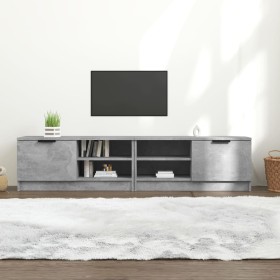 TV-Schrank 2 Stück Betonsperrholz 80x35x36,5 cm von , TV-Möbel - Ref: Foro24-811475, Preis: 90,85 €, Rabatt: %