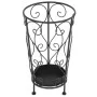 Vintage style metal umbrella stand 26x46 cm black by vidaXL, umbrella stands - Ref: Foro24-245932, Price: 52,67 €, Discount: %
