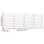 Cabecero de cama de pared madera maciza de pino 186x3x63 cm de , Cabeceros y pies de cama - Ref: Foro24-824753, Precio: 69,54...