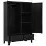 Armario industrial de acero negro 90x40x140 cm de , Armarios roperos - Ref: Foro24-145357, Precio: 386,70 €, Descuento: %