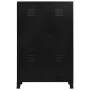 Armario industrial de acero negro 90x40x140 cm de , Armarios roperos - Ref: Foro24-145357, Precio: 386,70 €, Descuento: %