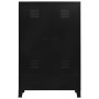 Industrieller schwarzer Stahlschrank 90x40x140 cm von , Kleiderschränke - Ref: Foro24-145357, Preis: 396,53 €, Rabatt: %