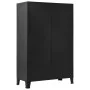 Armario industrial de acero negro 90x40x140 cm de , Armarios roperos - Ref: Foro24-145357, Precio: 386,70 €, Descuento: %