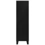 Armario industrial de acero negro 90x40x140 cm de , Armarios roperos - Ref: Foro24-145357, Precio: 386,70 €, Descuento: %