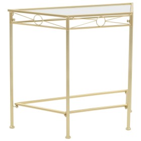 Vintage style metal side table 87x34x73 cm gold by vidaXL, Side tables - Ref: Foro24-245934, Price: 80,21 €, Discount: %