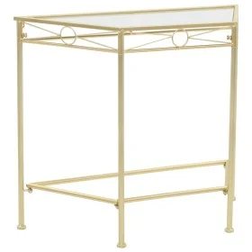 Vintage style metal side table 87x34x73 cm gold by vidaXL, Side tables - Ref: Foro24-245934, Price: 78,98 €, Discount: %