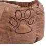 Dog bed with PU artificial leather cushion size S beige by , Beds for dogs - Ref: Foro24-170425, Price: 26,60 €, Discount: %