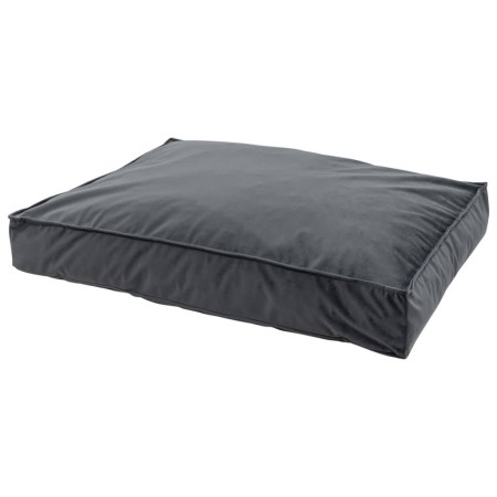 Madison Velvet Gray Dog Cushion 100x70x15 cm by , Beds for dogs - Ref: Foro24-444465, Price: 91,09 €, Discount: %