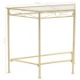 Mesa auxiliar de estilo vintage metal 87x34x73 cm dorada de vidaXL, Mesas auxiliares - Ref: Foro24-245934, Precio: 80,13 €, D...