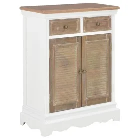 White solid wood sideboard 60x30x80 cm by , Sideboards - Ref: Foro24-280074, Price: 228,58 €, Discount: %