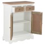 White solid wood sideboard 60x30x80 cm by , Sideboards - Ref: Foro24-280074, Price: 232,42 €, Discount: %