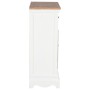 White solid wood sideboard 60x30x80 cm by , Sideboards - Ref: Foro24-280074, Price: 232,42 €, Discount: %