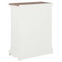 White solid wood sideboard 60x30x80 cm by , Sideboards - Ref: Foro24-280074, Price: 232,42 €, Discount: %