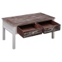 Mesa de centro de madera marrón 100x50x45 cm de , Mesas de centro - Ref: Foro24-284134, Precio: 110,21 €, Descuento: %