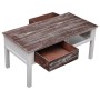 Mesa de centro de madera marrón 100x50x45 cm de , Mesas de centro - Ref: Foro24-284134, Precio: 110,21 €, Descuento: %