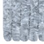 White and gray chenille mosquito net curtain 56x200 cm by , Mosquito nets for windows - Ref: Foro24-315132, Price: 42,56 €, D...